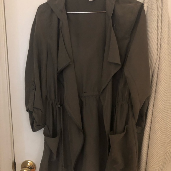 h&m waterfall jacket